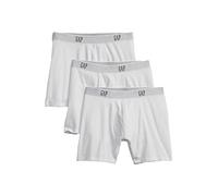 Gap Men's 3-Pack Boxer Brief Underpants Underwear, Optic White, L