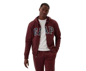 GAP Men's V-Heritage Logo Fz SNL, Noir Red 796, M