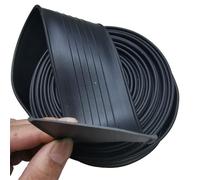 gap solid Electric Door Bottom Sealing Rubber Strips of Leather 1 meter 3 meter Garage Door Bottom Shutter gate strip excluder (Size : 3 meter)