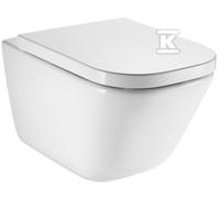 GAP SQUARE Rimless Supraglaze® Toilet Bowl Wall-Hung A34647LS00