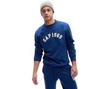 GAP Unisex's V-frch 1969 Crew Sweatshirt, Pangea Blue, S