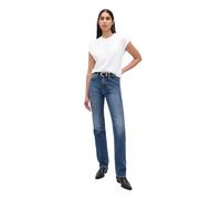 GAP Women's 90's Straight Fit Denim Jeans, Medium Wash, 25