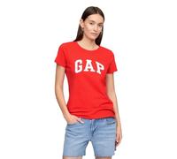 GAP Women's Classic Logo Tee T-Shirt, Poster Red, M