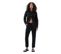 GAP Women's Downtown Khaki Pant, True Black, 10