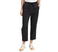 GAP Women's Easy Straight Pull-on Pants, True Black, M Tall