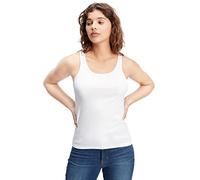GAP Women's Favorite Tank Top Cami Shirt, White, M
