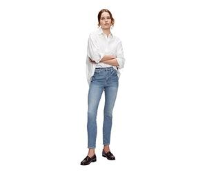 GAP Women's High Rise Skinny Fit Denim Jeans, Light Indigo Billy, 35 Regular