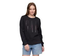 GAP Women's Logo Crewneck Sweatshirt, Moonless Night, Medium