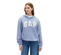 GAP Women's Logo Hoodie Hooded Pull-on Sweatshirt, Elite Blue, Large