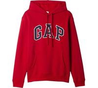 GAP Women's Logo Hoodie Hooded Pull-on Sweatshirt, Red Apple, Medium