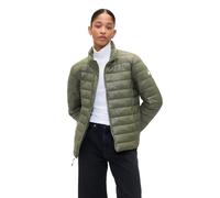 GAP Women's Logo Lightweight Puffer Jacket, Mesculen Green, M