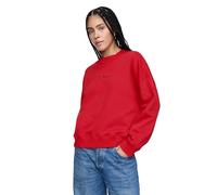 GAP Women's Logo Mockneck Sweatshirt, Modern Red, Large
