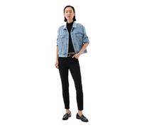 GAP Womens Skinny Ankle Pants in Bi-Stretch, True Black, 8