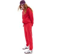 GAP Women's Oversized Logo Fleece Jogger Sweatpants, Modern Red, S