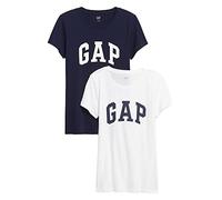 GAP Women's V Franchise CLSC Tee Pack T-Shirt, Navy Uniform, M