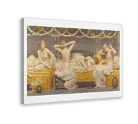 GAPAT Albert Joseph Moore Canvas Poster Bedroom Office Room Decor Gift Yellow Frame 16x24inch