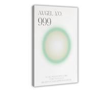 GAPAT Angel Number 999 Poster Aura Energy Gradient Print Canvas Poster Wall Art Paintings for Living Room Bedroom Decoration Frame 16x24inch(40x60cm)