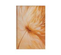 GAPAT Georgia Posters O'keeffe Dandelion Art Print Cream Minimalist Floral Poster Canvas Poster Wall Art Paintings for Living Room Bedroom Decoration Unframe 24x36inch(60x90cm)