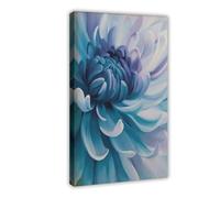 GAPAT Georgia Posters O'keeffe Inspired Floral Print Modern Abstract Flower Art Canvas Poster Bedroom Office Room Decor Gift Frame 12x18inch(30x45cm)