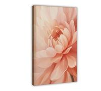 GAPAT Georgia Posters O'keeffe Pink Flower Print Modern Botanical Wall Art Canvas Poster Wall Art Paintings for Living Room Bedroom Decoration Frame 20x30inch(50x75cm)