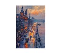 GAPAT Liverpool Watercolor Painting Beatles Fan Art Poster Print Canvas Poster Wall Art Paintings for Living Room Bedroom Decoration Unframe: 12x18inch(30x45cm)