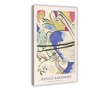 GAPAT Wassily Kandinsky Print, Der Blaue Reiter Vertical Poster Canvas Poster Wall Art Paintings for Living Room Bedroom Decoration Frame 20x30inch(50x75cm)