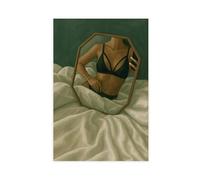 GAPKJGTS Intimate Mirror Reflection Canvas Poster Wall Art Decor Print Picture Paintings for Living Room Bedroom Decoration 16x24inch(40x60cm)