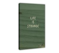 GAPKJGTS Life Is Strange Ocean Quote Canvas Poster Wall Art Decor Print Picture Paintings for Living Room Bedroom Decoration 24x36inch(60x90cm)