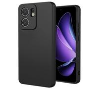 GAPlus For OPPO Reno 13 FS 5G / OPPO Reno 13 F 4G 5G Case, [Slim Fit] Liquid Silicone Shockproof Armour Protective [Soft Touch] Rubber Gel Phone Case Cover (Black)