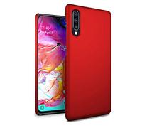 GAPlus Samsung Galaxy A70 Case - Galaxy A70 6.7" SM-A705FN/DS Ultra Slim Thin Armour Hard Case - Matte Rubberized Cover For Samsung Galaxy A70 (Red)