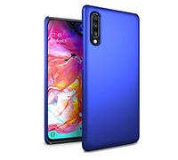 GAPlus Samsung Galaxy A70 Case - Galaxy A70 6.7" SM-A705FN/DS Ultra Slim Thin Armour Hard Case - Matte Rubberized Cover For Samsung Galaxy A70 (Blue)