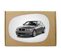 GAPlus Wing Mirror Glass Compatible with BMW 1 Series Coupe 2009-2013 STICK-ON Left Passenger Near Side with Blind Spot