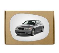 GAPlus Wing Mirror Glass Compatible with BMW 1 Series Coupe 2009-2013 STICK-ON Right Driver Off Side with Blind Spot