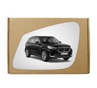 GAPlus Wing Mirror Glass Compatible with BMW X1 (E84 F48) 2012-2021 STICK-ON Left Passenger Near Side with Blind Spot