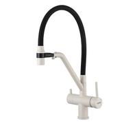 GAPPO Kitchen Faucet with Pull Out Sprayer Single Handle Kitchen Sink Faucet with Magnet (G4398/Grey)