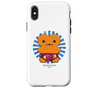Gaptooth McGoo Budgie Fuggler Retro Japanese Text Case for iPhone X/XS