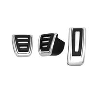 Gar Pedal Covers For SEAT For Leon Cupra KL1 KL8 Mk4 2020-2022 Car No Drilling Foot Pedal Pad Cover AT MT Brake Clutch Non Slip Pads Foot Pedals Non Slip(MT)