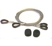 Garador Canopy Garage Door Repair Kit Includes Cables/Nylon Guide Rollers by Garador