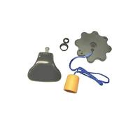 GARADOR GAR0135 Standard Garage Door Handle Set with Blue Cord, Also fits hormann Series 2000 Doors.