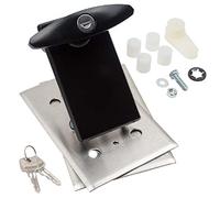 Garador Garage Door Handles & Locks (Black T Handle Conversion Kit)