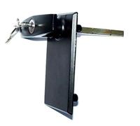 Garador Garage Door Tee Handle and Lock Black Spares and Parts