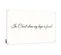 Garage Accessories For Man Cave In Christ Alone My Hope Is Found. Tin Sign Man Cave Rules Funny Room Decor(30X40CM)