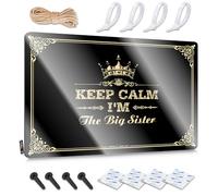 Garage Accessories For Men Retro Wall Art Nice | Keep Calm I'm The Big Sister Beautiful Mount Decoration(30X40CM)