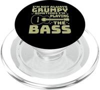 Garage Bassist - Not Always Grumpy PopSockets PopGrip for MagSafe