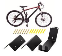 Garage Bike Hangers - Bicycle Storage Hook on Wall, Space Saving Rack - for Garage, Indoor, Garden, Apartment, Workshop, Outdoor,