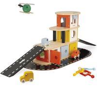 Janod Toy Garage Multicolor