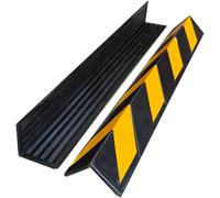 Garage Column Protector - Rubber Wall Corner Guards for Parking Garages & Warehouses, Thick Protection for Ground Floor Corners