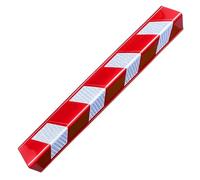 Garage Corner Protector, Self-Adhesive Foam Wall Guard for Impact Protection, Reflective Edge Protectors, 80cm, Ideal for Wall Safety in Parking Garages, 18pcs