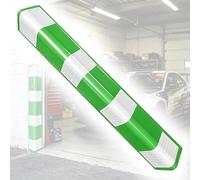 Garage Corner Protector, Self-Adhesive Foam Wall Guard for Impact Protection, Reflective Edge Protectors, 80cm, Ideal for Wall Safety in Parking Garages, 18pcs