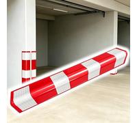 Garage Corner Protector, Self-Adhesive Wall Safety Bumpers, Durable Impact Guards, 31.4" Thick 0.25", 18 Pack for Effective Edge Protection